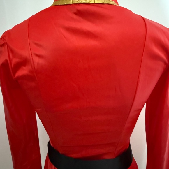 Leg Avenue Red Pirate Halloween Costume with Hat and Hook/Size Small - Picture 7 of 16